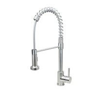 Modern Sanitary Ware Flexible 304 Stainless Steel Pull Down Kitchen Sink Water Single Lever Faucet Mixer Taps For Kitchen Sink