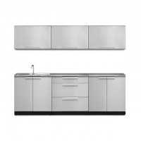 Hot Sale High Quality Stainless Steel Cabinet With Bar Sink